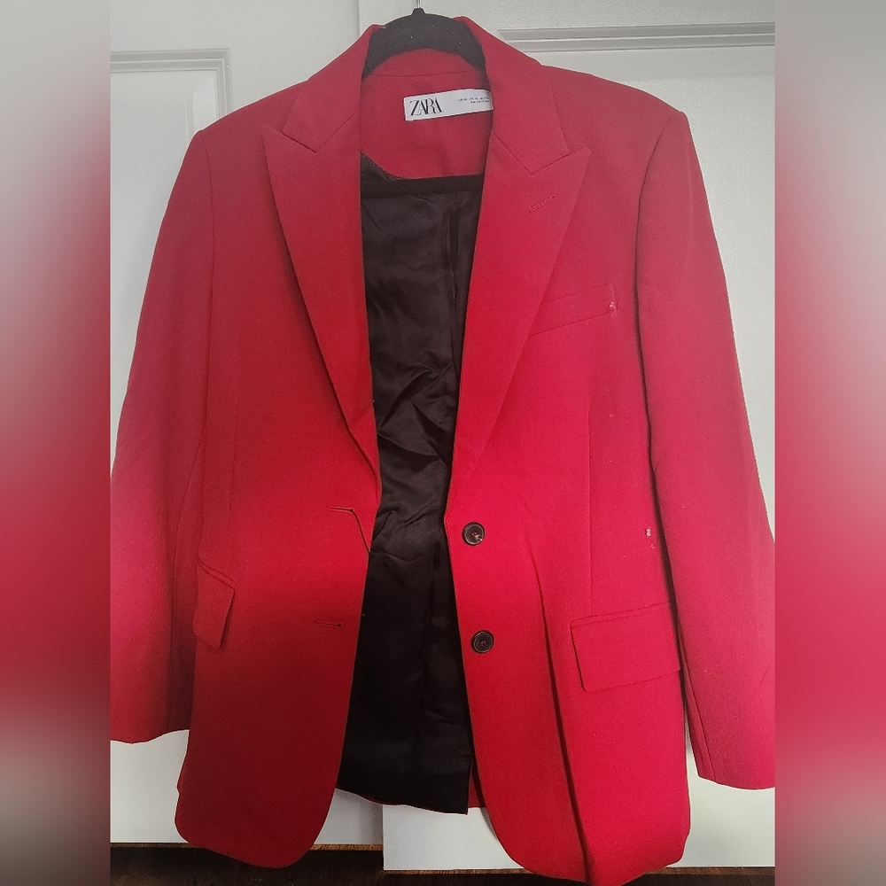Zara Red blazer